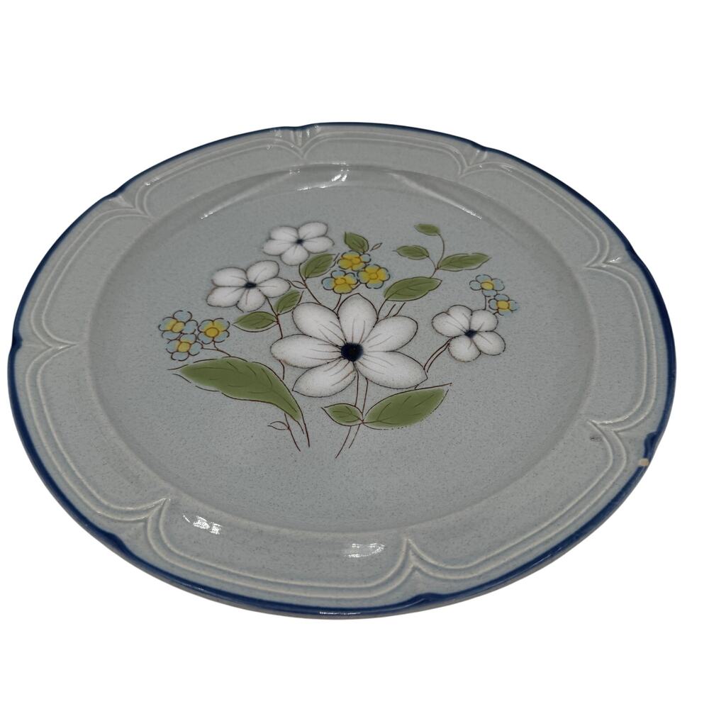 Vintage Dinner Plate in Jennifer Pattern by International Made in Japan